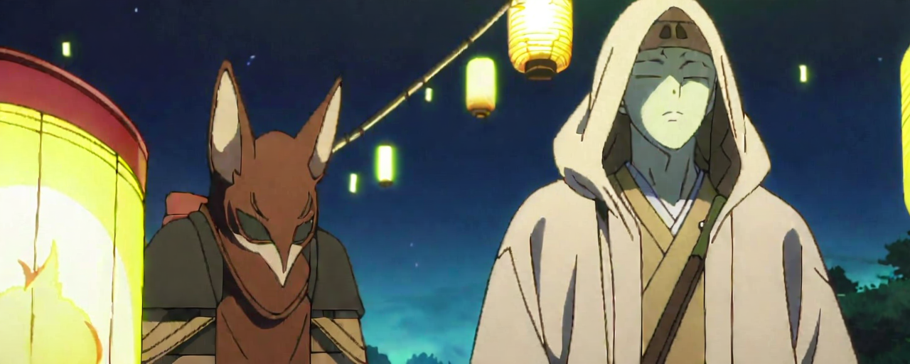 Illustrated folktale banner for Hakuzōsu