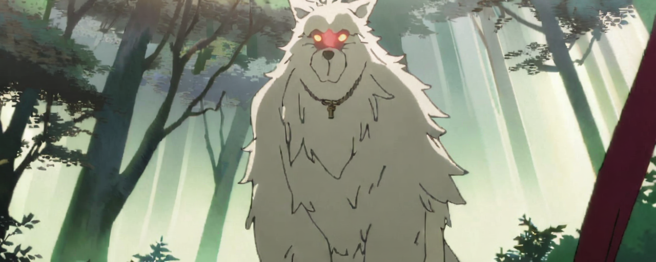 Illustrated folktale banner for Hayatarō