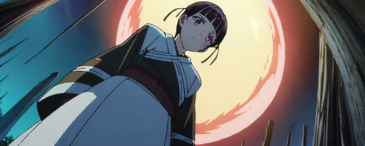 Illustrated folktale banner for Tsurube-otoshi